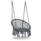 MODERNHOME Viseća stolica za terasu Modern, siva - GW-076A GREY
