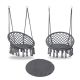 MODERNHOME Viseća stolica za terasu Modern, siva - GW-076A GREY
