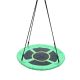 LEMON PLANET Ljuljaška gnezdo 100cm, siva/zelena - EP2859453