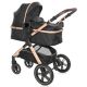 LORELLI Kolica za bebe 3u1 Viola set Black diamonds - 10021882304A