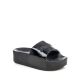 OPPOSITE Papuče lp065720 BLK - LP065720 BLK