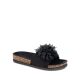 OPPOSITE Papuče lp066205 BLK - LP066205 BLK