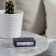 LEXON Reverzibilni sat sa alarmom FLIP+, crna - LR150N0