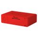 LEXON Reverzibilni sat sa alarmom FLIP+ TRAVEL, crvena - LR151R9