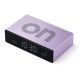 LEXON Reverzibilni sat sa alarmom FLIP PREMIUM, lavanda - LR152LL