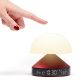 LEXON Stona led lampa sa satom i alarmom MINA SUNRISE, crvena - LR153DR