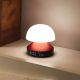 LEXON Stona led lampa sa satom i alarmom MINA SUNRISE, crvena - LR153DR