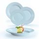 LUMINARC Set tanjira Plumi 18/1, plava - V9233