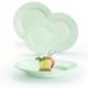 LUMINARC Set tanjira Plumi 18/1, zelena - V9232