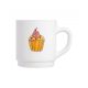 LUMINARC Šolja 290ml Pop Gourma cupcake, bela - Q5180