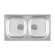 METALAC INKO Sudopera inox dvodelna Luna flex fi 90 - 123781