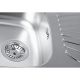 METALAC INKO  Sudopera inox jednodelna Luna flex-univerzalna fi 90 - 123780