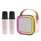 LEXA Bluetooth LED zvučnik LX-12 Pink - 6901234240917