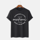 Mafimi Muška majica Jeans wear goods, crna - P-1033