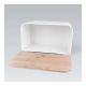 MAESTRO Kutija za hleb 35x21x21cm drvo/metal bela MR1770W - MR1770W