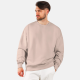 Mafimi Muški duks oversize Svetlo braon Organic - EP3235079