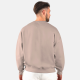 Mafimi Muški duks oversize Svetlo braon Organic - EP3235079
