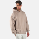 Mafimi Muški duks oversize Svetlo braon B.Hoody Organic - EP3235097