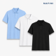 Mafimi Polo majice set od 3 boje Crna, Bela, Svetlo plava - EP3136534