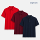 Mafimi Polo majice set od 3 boje Crvena, Bordo, Plava - EP3136540