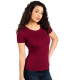 Mafimi Majica kratak rukav bordo - EP2862508