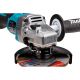 MAKITA Akumulatorska ugaona brusilica 40V XGT 125mm GA005GZ; bez baterije i punjača - GA005GZ