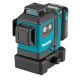 MAKITA Akumulatorski linijski laser crveni 3x360° SK700D; bez baterije i punjača - SK700D