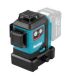 MAKITA Akumulatorski linijski laser crveni 3x360° SK700D; bez baterije i punjača - SK700D