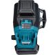 MAKITA Akumulatorski linijski laser crveni 3x360° SK700D; bez baterije i punjača - SK700D