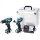 MAKITA Akumulatorski set bušilica u aluminijumskom koferu CLX224X - CLX224X