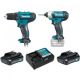 MAKITA Akumulatorski set bušilica u aluminijumskom koferu CLX224X - CLX224X