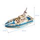3d drvena slagalica - Mali brod - 6-1-1