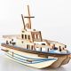 3d drvena slagalica - Mali brod - 6-1-1