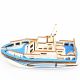 3d drvena slagalica - Mali brod - 6-1-1