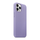 Maska za iPhone 12/ 12 Pro ljubičasta Beautiful Shine Leather - 054219