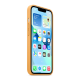 Maska za iPhone 12/ 12 Pro narandžasto Beautiful Shine Leather - 054218