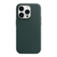 Maska za iPhone 13 Pro Beautiful Shine Leather zelena - 059405