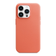 Maska za iPhone 13 Pro Max Beautiful Shine Leather svetlo narandžasto - 059138
