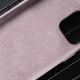 Maska za iPhone 14 Pro Beautiful Shine Leather roze - 057544