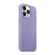 Maska za iPhone 15 Pro Beautiful Shine Leather ljubičasta - 603202