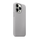 Maska za iPhone 16 Pro Max natural titanium Beautiful Shine Leather - 614179
