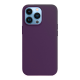 Maska za iPhone 16 Pro Max Beautiful Shine Leather tamno ljubičasta - 615589