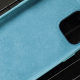 Maska za iPhone 16 Pro Beautiful Shine Leather plava - 614176