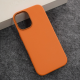 Maska za iPhone 17 narandžasto Beautiful Shine Leather - 620452