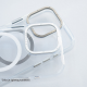 Maska za iPhone 16 Berlia Crystal Armor Magnetic transparent crna - 614076