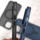 Maska za iPhone 14 Pro Max Berlia Smooth Magnet tamno plava - 608525