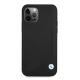 Maska za iPhone 12 Pro Max BMW hc Leather Deboss crna - BMHCP12LRCDPK