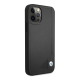 Maska za iPhone 13 Pro Max crna BMW Hc Leather Deboss - BMHCP13XRCDPK