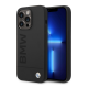 Maska za iPhone 14 Pro BMW hc Silicone Signature Mag Case crna - BMHMP14LSLBLBK