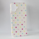 Maska za Samsung A07/ A075F Candy Dots bela - 621885